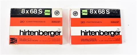 Rifle cartridges 8x68S, Hirtenberger, § unrestricted