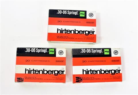 Rifle cartridges .3-06 Springfield, Hirtenberger, § unrestricted