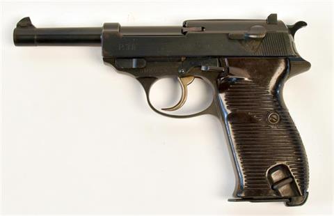 Walther Zella Mehlis, P38, 9 mm Luger, #8025e, §B (W 3763-14)