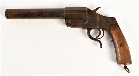 Flare pistol mod. Hebel, Artilleriezeugsfabrik Wien, 4 gauge, #16732, § unrestricted