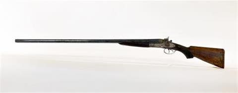 hammer-s/s shotgun, Italian maker, 8 bore, #7600, § D