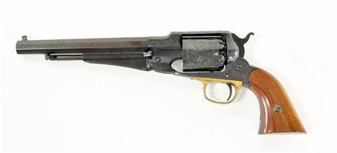 percussion revolver (replica), Santa Barbara, Remington New Army, .44, #02809, § B model before 1871