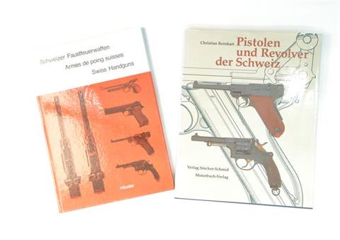 Pistol literature Switzerland, mixed lot *