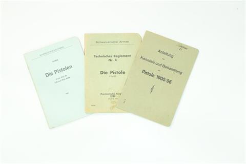 Military manuals ("Reglemente") - mixed lot (3 items) *