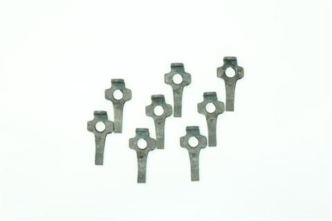 Schlüssel-Konvolut für P08, 8 Stück *