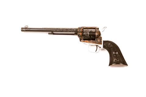 Colt Peacemaker Buntline, .22 lr with Wechseltrommel .22 Mag., #G158307, § B