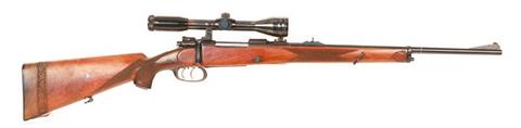 repeating double rifle (combination rifle) Gebr. Gehmann - Konstanz, 8x57IS; .22 lr., #30183, § C