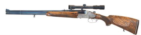 o/u double rifle F. Sodia - Ferlach, .375 H&H. Mag., #15690, § C mit WL o/u combination gun