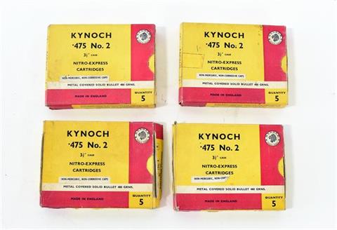 Rifle cartridges .475 No. 2 Kynoch, § unrestricted