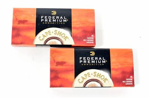Rifle cartridges .375 H&H Mag., Federal Cape Shok, § unrestricted