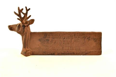 cast iron bootsweeper red stag