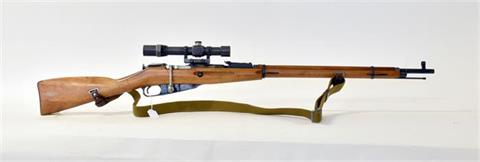 Mosin-Nagant M91/30 sniper rifle, Ishevsk, 7.62 x 54 R, #AK8707, § C