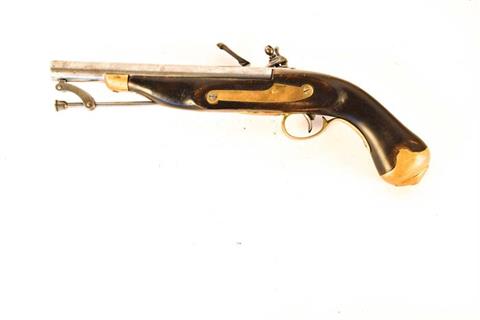 Flintlock pistol (replica), Tower type, .50, without serial number, § unrestricted