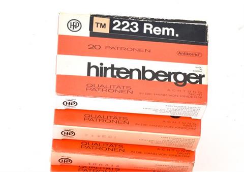 Rifle cartridges .223 Remington, Hirtenberger, § A/B
