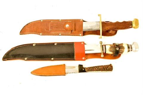 Hunting knives - mixed lot