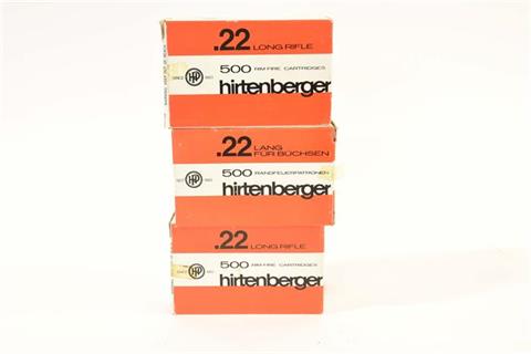Rimfire cartridges .22 lr Hirtenberger Matic, § unrestricted