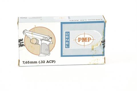 Pistol cartridges .32 ACP, PMP, § B
