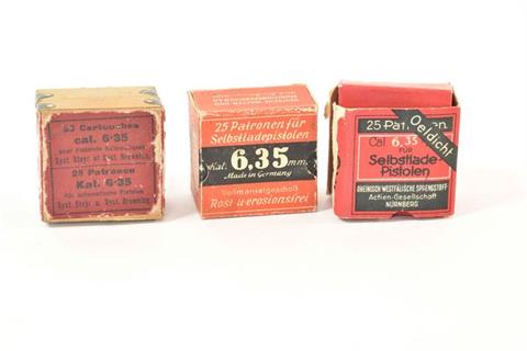 Collector's cartridges .25 ACP - mixed lot, § B