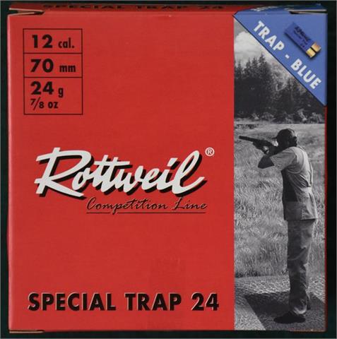 Shotgun cartridges Rottweil 12/70 Special Trap 24, § unrestricted