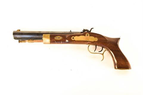Percussion pistol (replica), unknown Italian manufacturer, .44, #17989, § unrestricted