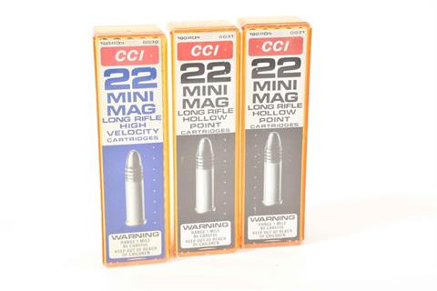 Rimfire cartridges .22 lr CCI Mini Mag, § unrestricted