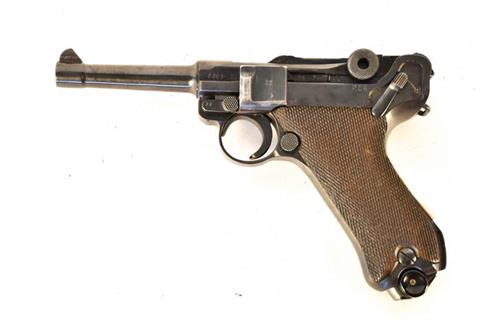 Parabellum, Mauserwerke, P08 Wehrmacht, 9 mm Luger, #6386, § B (W 1868-15)