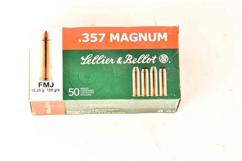 Revolver cartridges .357 Magnum, Sellier & Bellot, § B