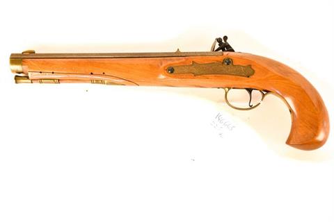 Flintlock pistol (replica), unknown Italian manufacturer, .44, #21003, § unrestricted (W 1177-13)