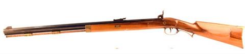 Percussion rifle (replica), Mavi Mod. Hawken Rifle, .45, #008255, § unrestricted (W 1226-13)