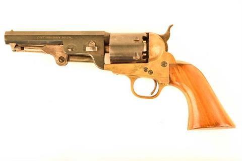 Perkussion revolver (repklica), unknown Italian manufacturer, Colt Navy 1851, .36, #165237, § B model pre 1871