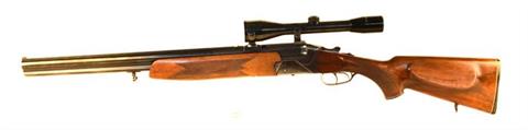 o/u combination gun CZ Brno 584-15 mod.2CPL, 7x65R; 12/70 with exchangeable barrel o/u shotgun, #04399, § C