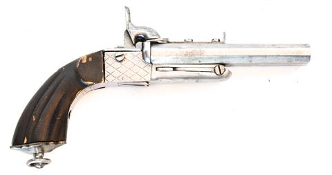 Lefaucheux-Pistole, 9 mm Stiftfeuer, ohne Nummer, § frei ab 18