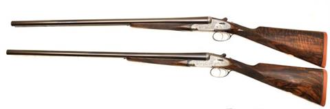 pair of s/s shotgun-sidelock Holland & Holland - London, Mod. Royal, 12/70, #40112 & 40113, § D