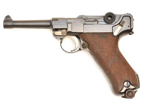 Parabellum, Deutsches Reich, DWM, Pistole 08 Polizei, 9 mm Luger, #2385r, § B
