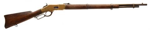 Winchester Unterhebelrepetierer Mod. 1866 Musket, .44 Henry RF, #84068, § C