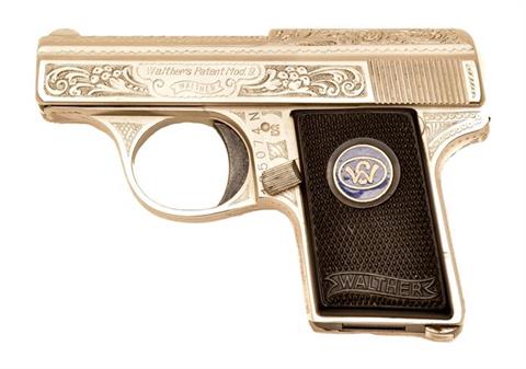 Walther Mod. 9, Luxusmodell, 6,35 mm Brow., #195074N, § B