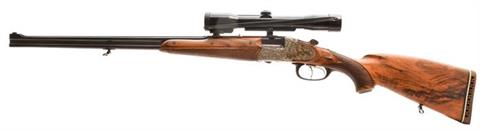 combination rifle J. Fanzoi - Ferlach, 7x65R; .222 Rem, #21016, § C