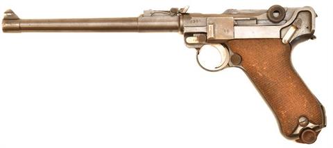 Luger, Imperial Germany "lange Pistole 08" (Artillery model), DWM, 9 mm Luger, #8360, § B Z