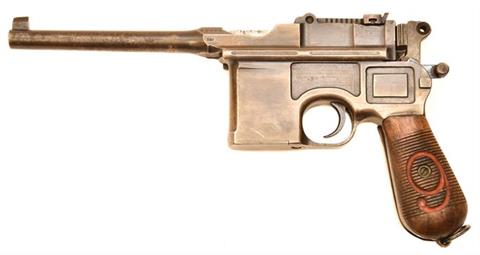 Mauser C96/16 ("Die rote Neun"), 9 mm Luger, #66099, § B Z