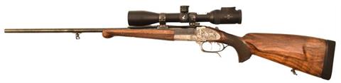break-action rifle H. Scheiring - Ferlach, 7 mm Rem. Mag., #0787973, with 2 exchangeable barrels, § C