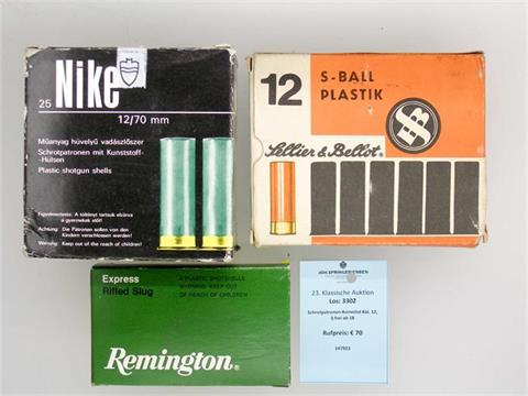 shotgun cartridges bundle lot 12 bore, § unrestricted