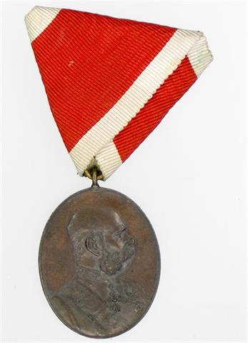 Austria-Hungary, bronze court jubilee medal