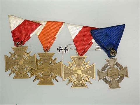 Österreich, Kriegsteilnehmerkreuze 1939-1945
