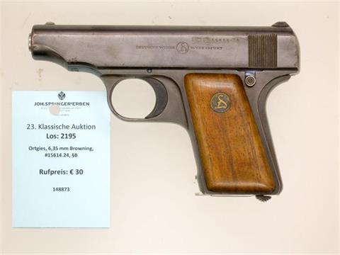 Ortgies, 6,35 mm Browning, #15614.24, §B 