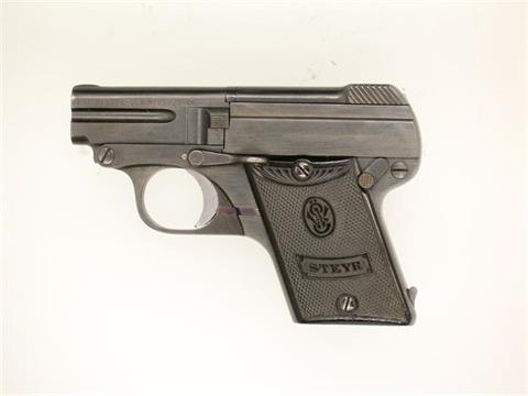 Steyr-Pieper Kipplauf Mod. 1909, 6,35 mm Browning, #6351A, §B