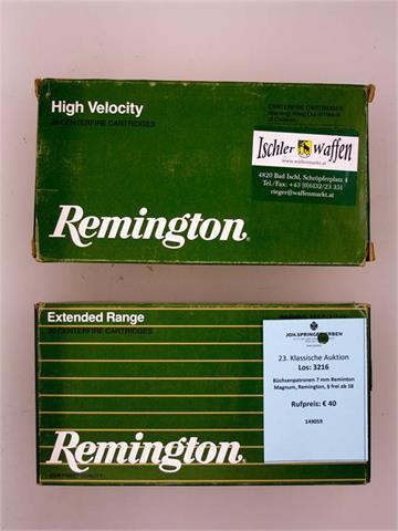 rifle cartridges 7 mm Reminton Magnum, Remington, § unrestricted