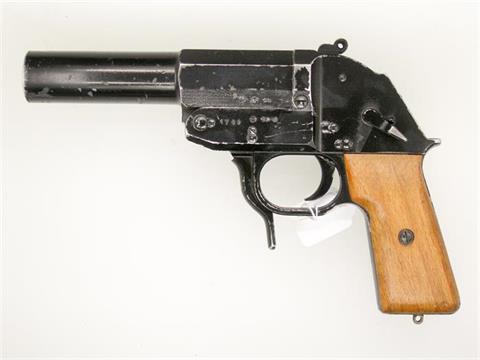 Signalpistole DDR, VEB Ernst Thälmann-Werk - Suhl, Kal. 4, #1769, § frei ab 18