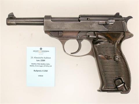 Walther P38, Walther Zella-Mehlis, 9 mm Luger, #7747b, § B