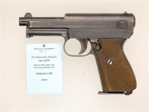 Mauser Mod. 1934, 7,65 Browning, #253315, § B