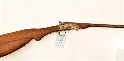 single shot gun Belgian, calibre about 28,  #131, § D